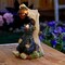 Accent Plus Home Decorative Solar Light-Up Bear Garden Statue